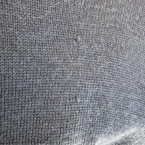 Thirty Five Kent Sweater Mens XL Blue 100% Merino Wool Long Sleeve Pullover Golf - Picture 5 of 6